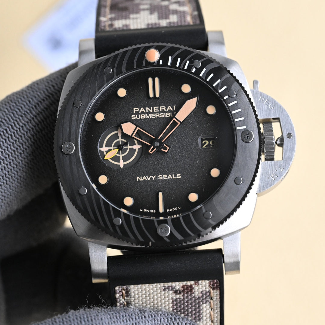 Panerai Submersible Navy Seals Diving Series Wrist Watch