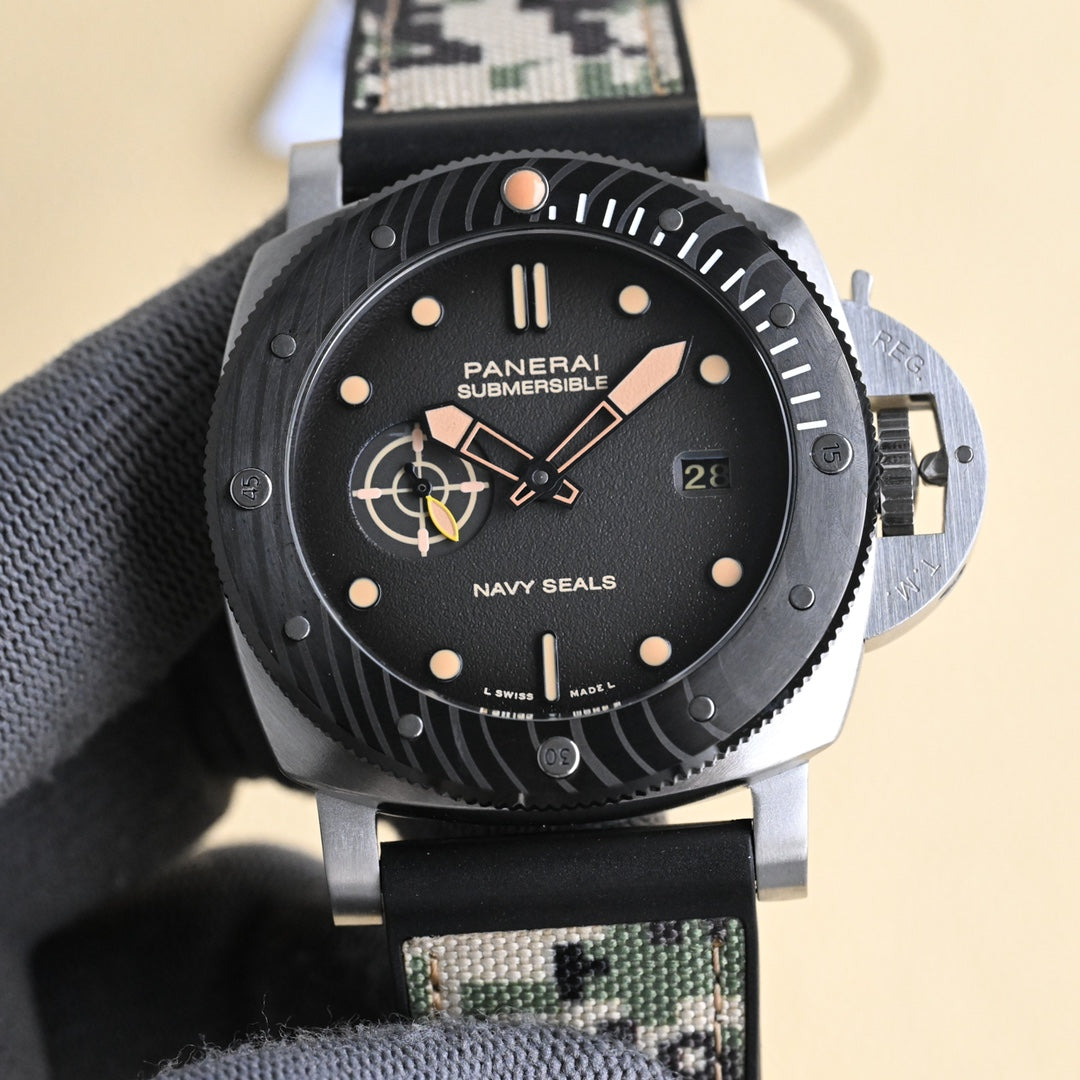 Panerai Submersible Navy Seals Diving Series Wrist Watch