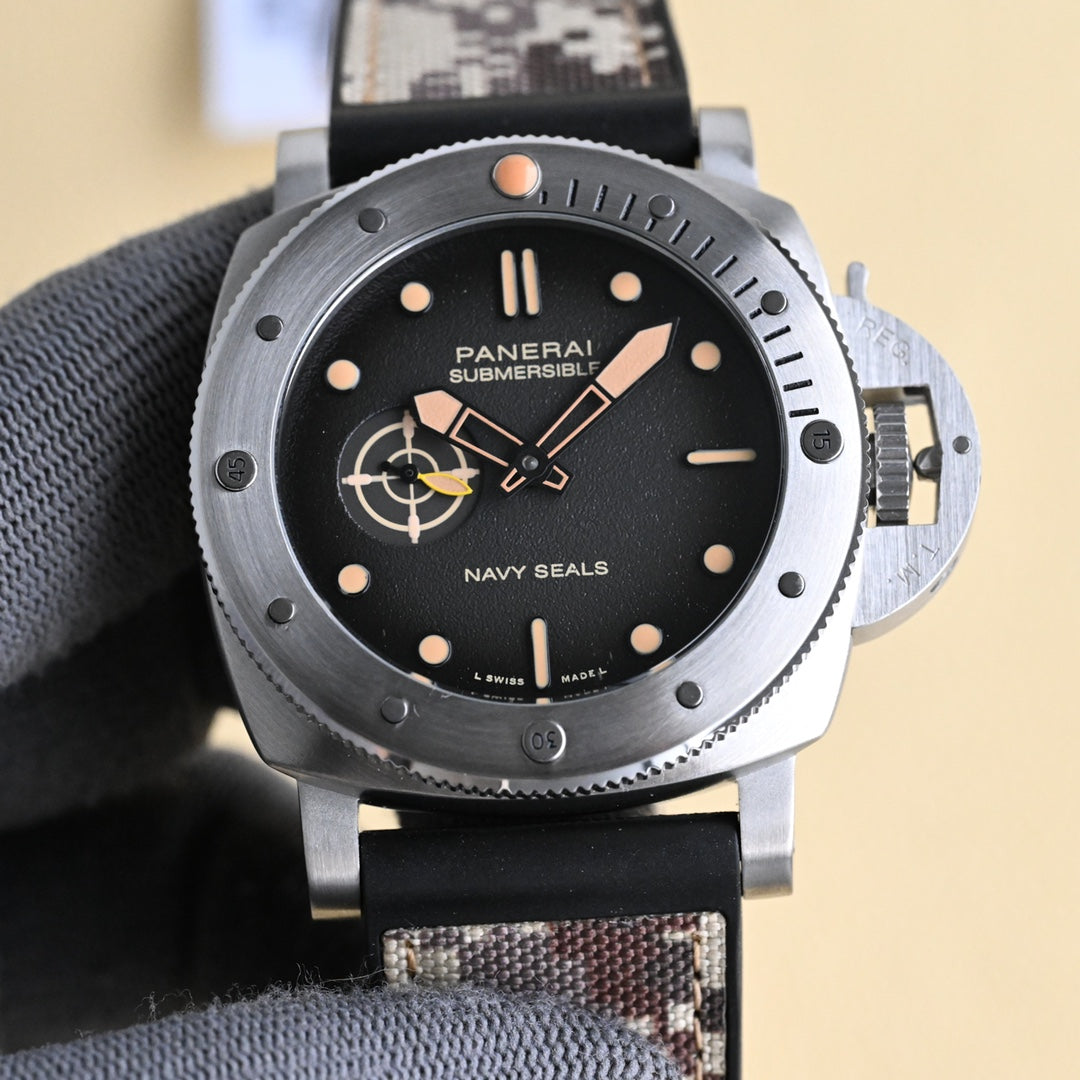 Panerai Submersible Navy Seals Diving Series Wrist Watch