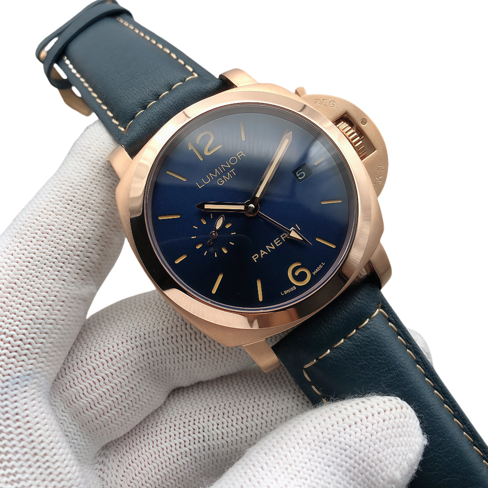 Panerai Luminor GMT Automatic Men's Wrist Watch