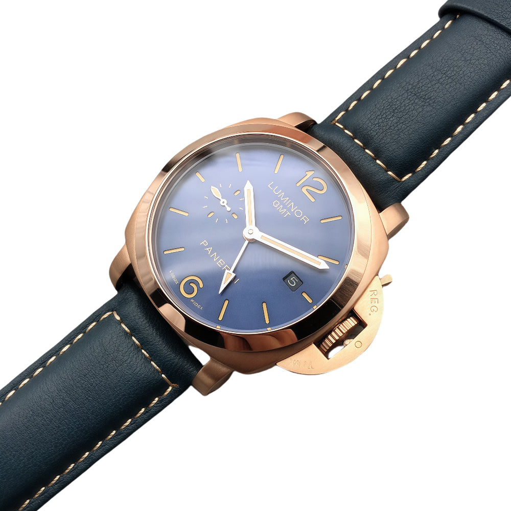 Panerai Luminor GMT Automatic Men's Wrist Watch