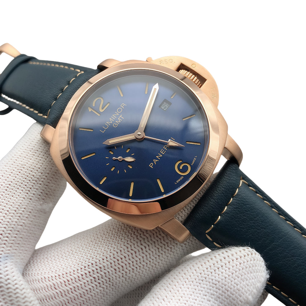 Panerai Luminor GMT Automatic Men's Wrist Watch