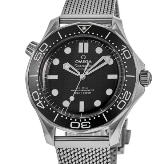 New Omega Seamaster Diver 300M Black Dial No Men's Watch 210.30.42.20.01.010