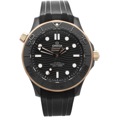 OMEGA Seamaster Professional Diver 300M SMP Rose Gold Ceramic Black 43.5mm