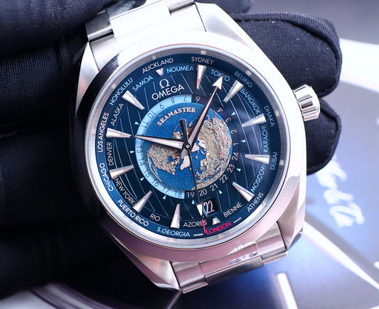 Omega Seamaster Special World Time Automatic Mechanical Men's Watch