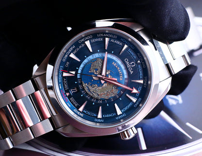Omega Seamaster Special World Time Automatic Mechanical Men's Watch