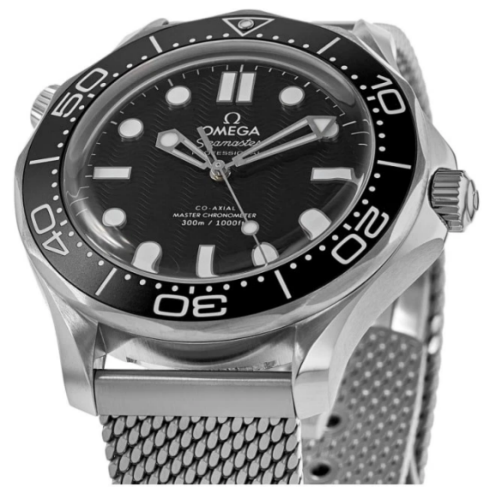 New Omega Seamaster Diver 300M Black Dial No Men's Watch 210.30.42.20.01.010