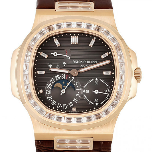 Patek Philippe Nautilus 5724R-001 Diamond Set Timetable Watch