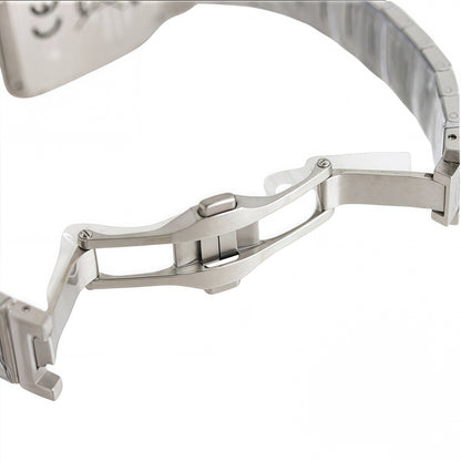Cartier Santos Diamond Stainless Steel Watch W4SA0006