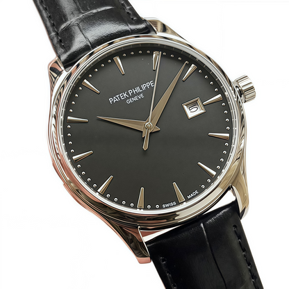 Patek Philippe Three Needle Design Boutique Men's Watch