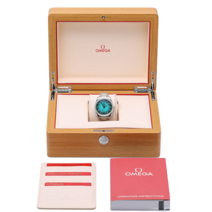 Omega Seamaster Aqua Terra 220.10.38.20.03.005 with 38mm Steel case and Tiffa