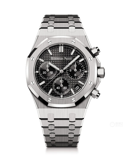 Audemars Piguet Royal Oak Chronograph 26240ST Black Dial Wrist Watch