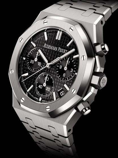 Audemars Piguet Royal Oak Chronograph 26240ST Black Dial Wrist Watch