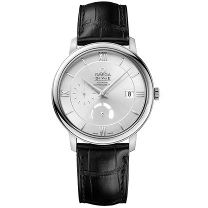 Omega De Ville Prestage Ref.424.13.40 Cal.2500 Date Box SS Automatic Mens Watch