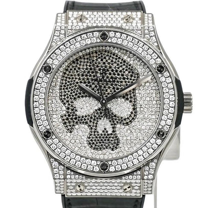 Hublot Classic Fusion Titanium Skull Watch