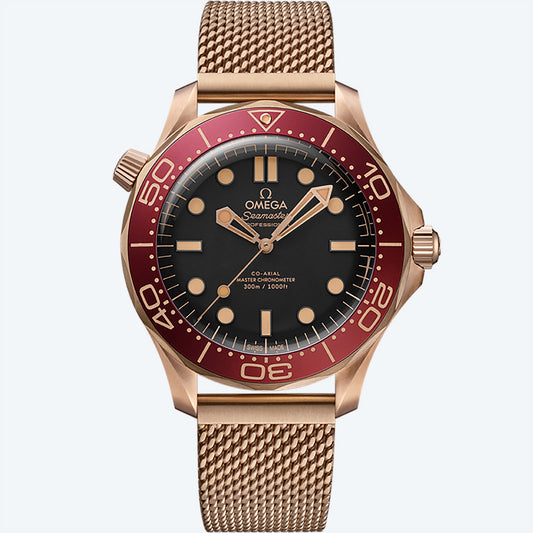 Omega Seamaster Diver Watch 300M Bronze Gold Rep 11 Pink Gold Plated Workshop VS 42mm