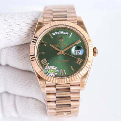 Rolex Perpetual Day-Date Wrist Watch