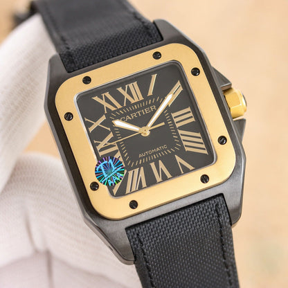 Cartier Black Warrior Series Men's Watch