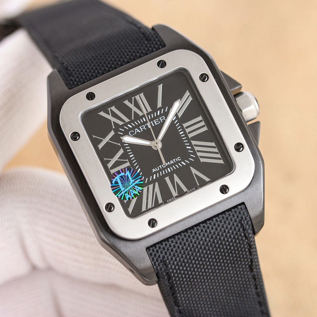 Cartier Black Warrior Series Men's Watch
