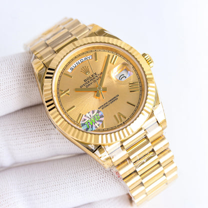 Rolex Perpetual Day-Date Wrist Watch