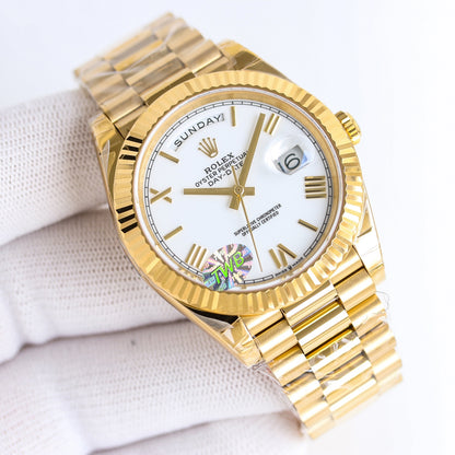Rolex Perpetual Day-Date Wrist Watch