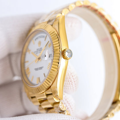 Rolex Perpetual Day-Date Wrist Watch