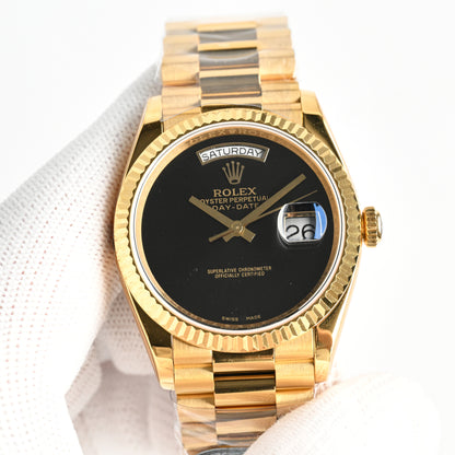Rolex Oyster Perpetual Day Date Wrist Watch