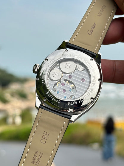 Cartier Rotonde de Cartier series floating tourbillon watch