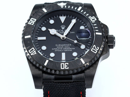 DIW Custom Rolex Submariner Parakeet Wrist Watch