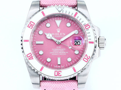 DIW Custom Rolex Submariner Parakeet Wrist Watch