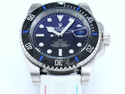 DIW Custom Rolex Submariner Parakeet Wrist Watch