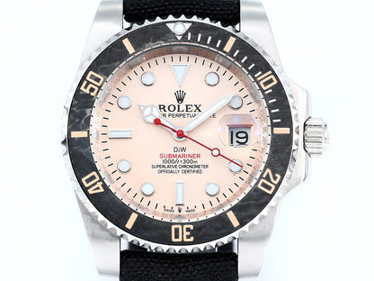 DIW Custom Rolex Submariner Parakeet Wrist Watch