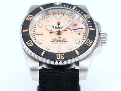 DIW Custom Rolex Submariner Parakeet Wrist Watch
