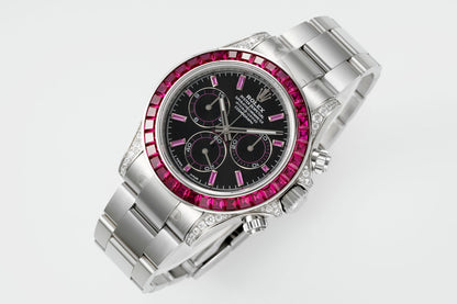 PPM Custom Modified Rolex Daytona Stealth Edition Wrist Watch