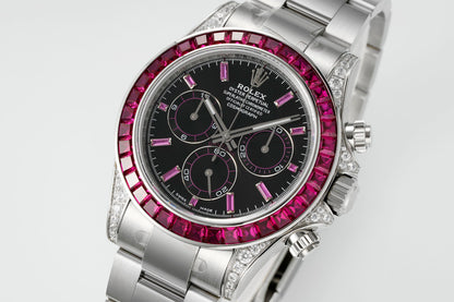 PPM Custom Modified Rolex Daytona Stealth Edition Wrist Watch