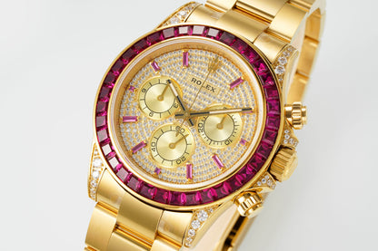 PPM Custom Modified Rolex Daytona Stealth Edition Wrist Watch