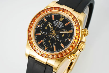 PPM Custom Modified Rolex Daytona Stealth Edition Wrist Watch