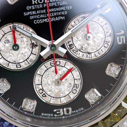 Rolex Oyster Perpetual Cosmograph Daytona Frosted Gold Eye Edition Wrist Watch