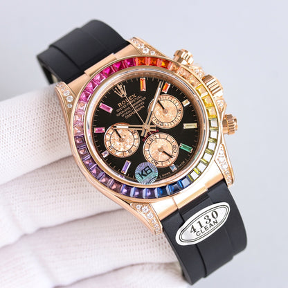 Rolex Oyster Perpetual Cosmograph Daytona Frosted Gold Eye Edition Wrist Watch