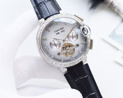 Cartier Blue Balloon Calendar Watch