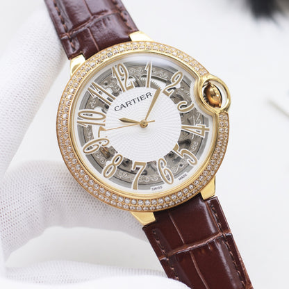 Cartier Hollowed Out Men's Watch