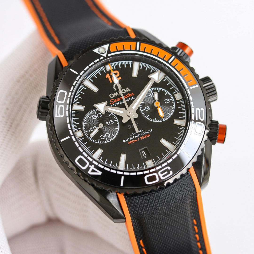 Omega Seamaster Universe Men's Rubber Strap Watch