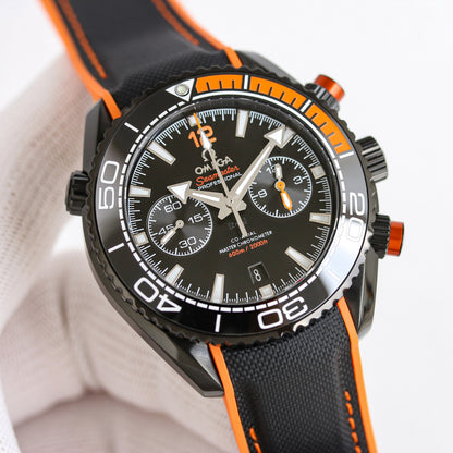 Omega Seamaster Universe Men's Rubber Strap Watch