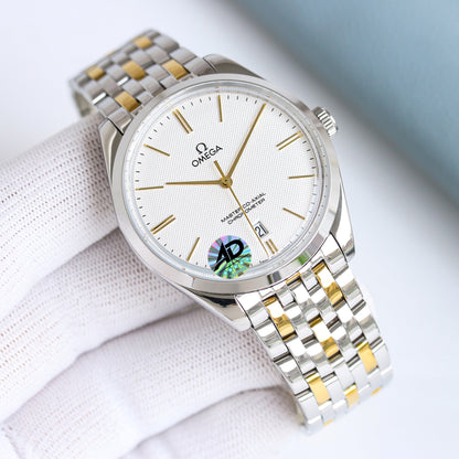Omega Disc Flying Classic Big Three Needle Series Manual Mechanical Watch