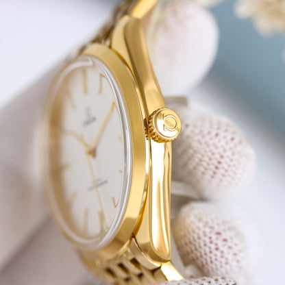 Omega Disc Flying Classic Big Three Needle Series Manual Mechanical Watch