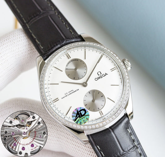 Omega Retro Diamond Set Watch
