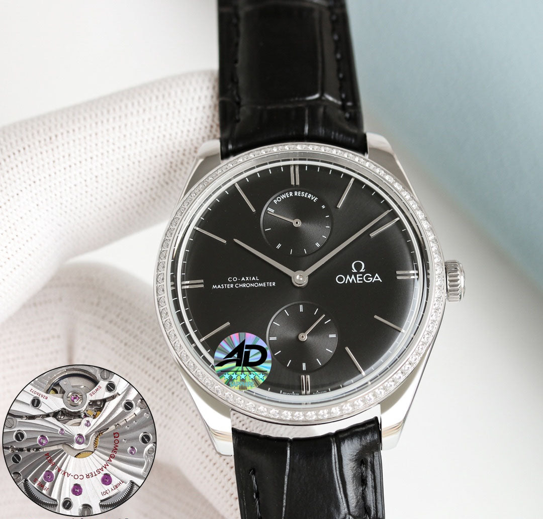 Omega Retro Diamond Set Watch
