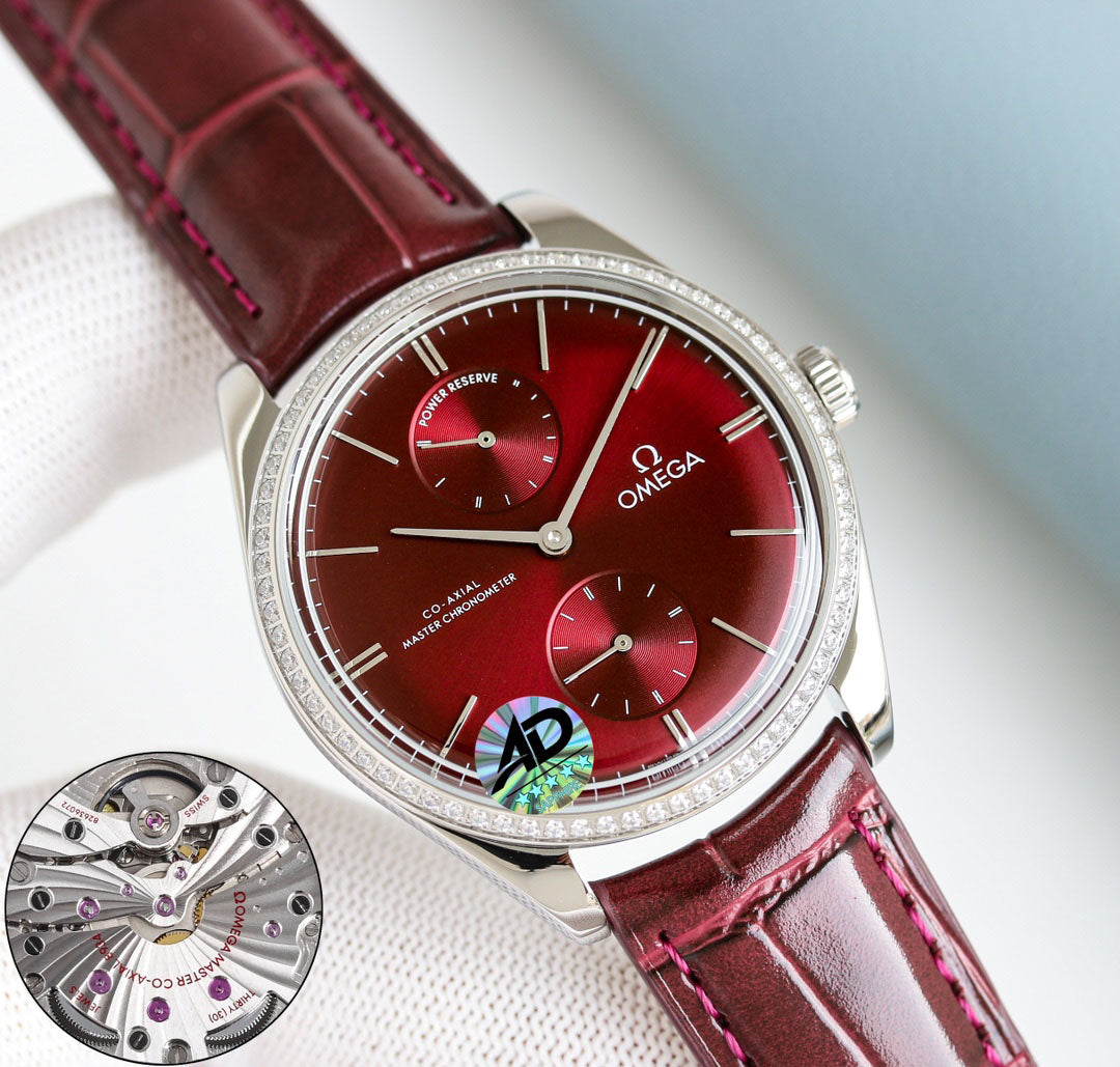 Omega Retro Diamond Set Watch