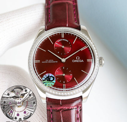 Omega Retro Diamond Set Watch