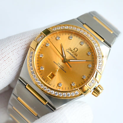 Omega Seat Series Metal Strap Watch